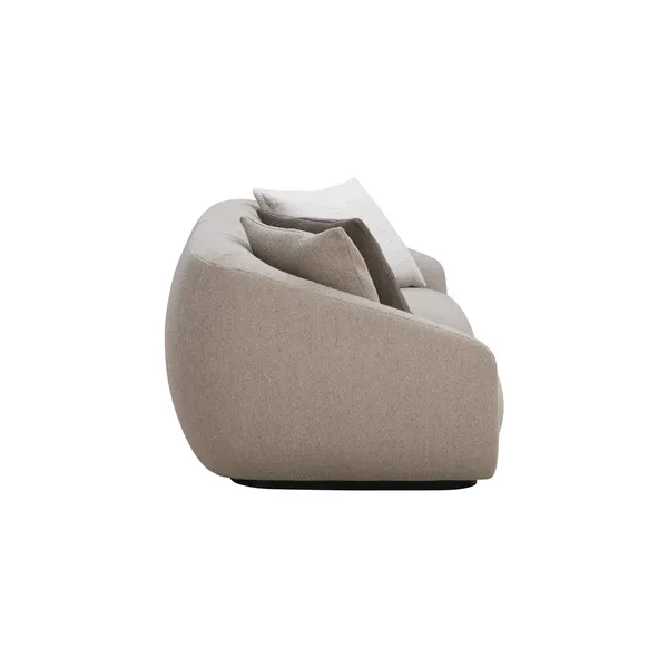Montholon Sofa 2,5-Seater Cuddle 04/Sort Bejdset Egetræ