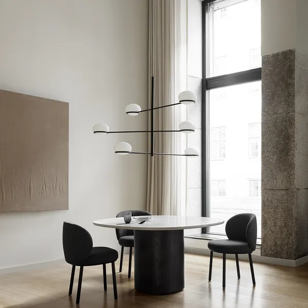 Ovata Dining Table Black