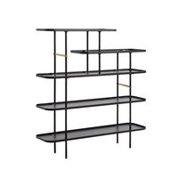 Slice Bookcase Medium High Black