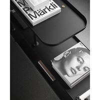 Slice Bookcase Medium High Black