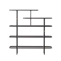 Slice Bookcase Medium High Black
