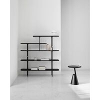 Slice Bookcase Medium High Black
