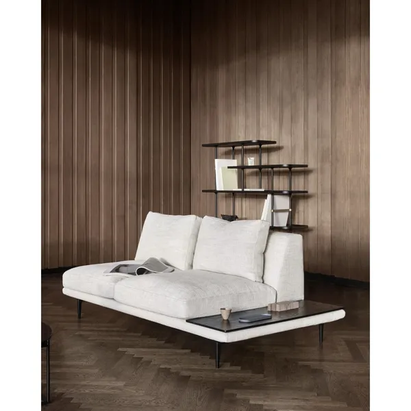 Slice Bookcase Medium High Black