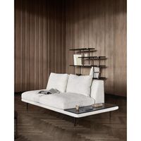 Slice Bookcase Medium High Black