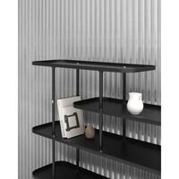 Slice Bookcase Medium High Black