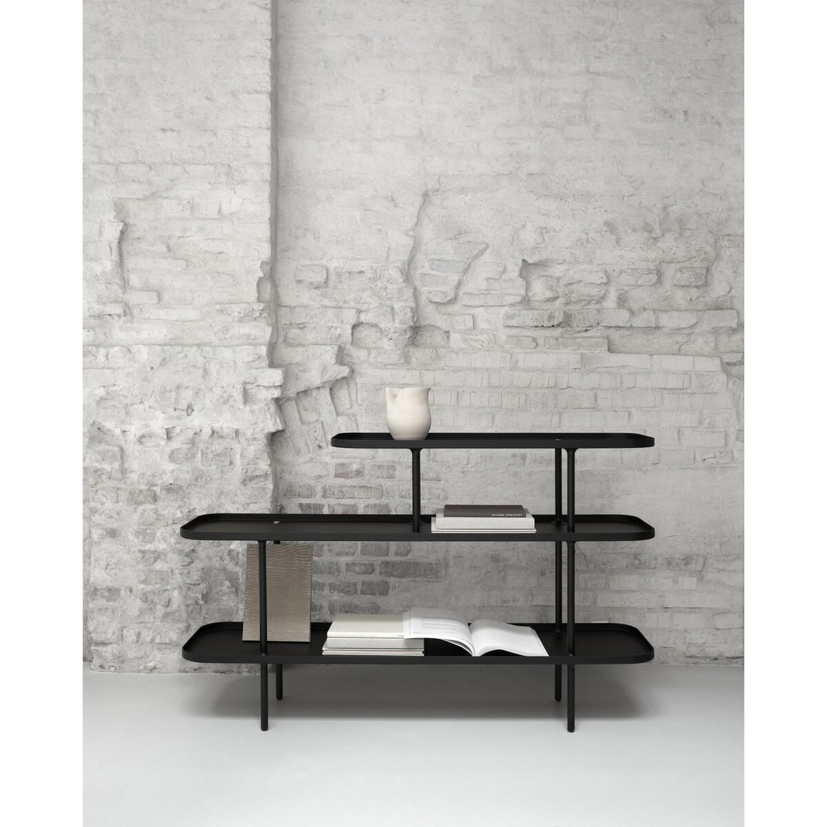 Slice Bookcase Medium Black