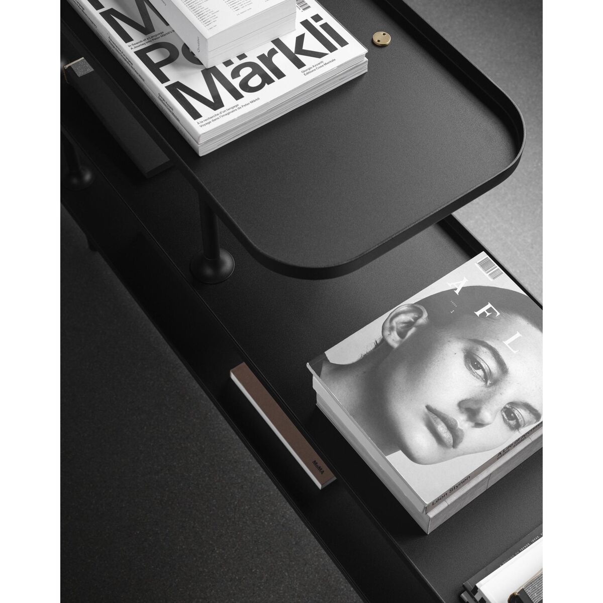 Slice Bookcase Medium Black
