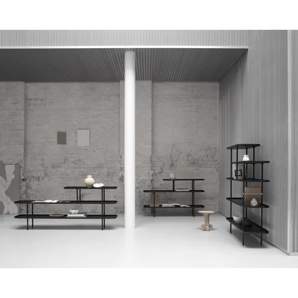 Slice Bookcase Medium Black
