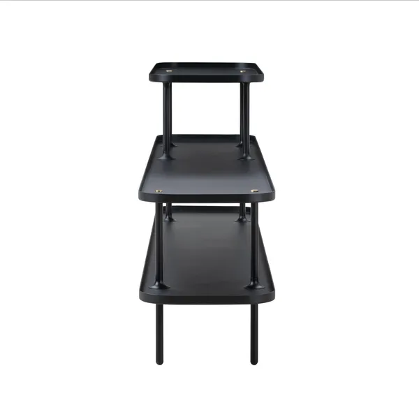 Slice Bookcase Medium Long Black