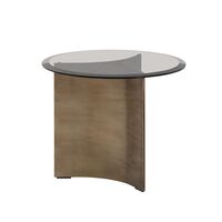 Arc Coffee Table Small Brown