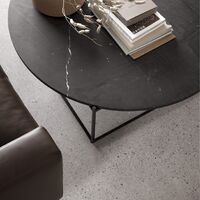 Circle Coffee Table Black