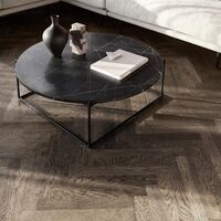 Circle Coffee Table Black