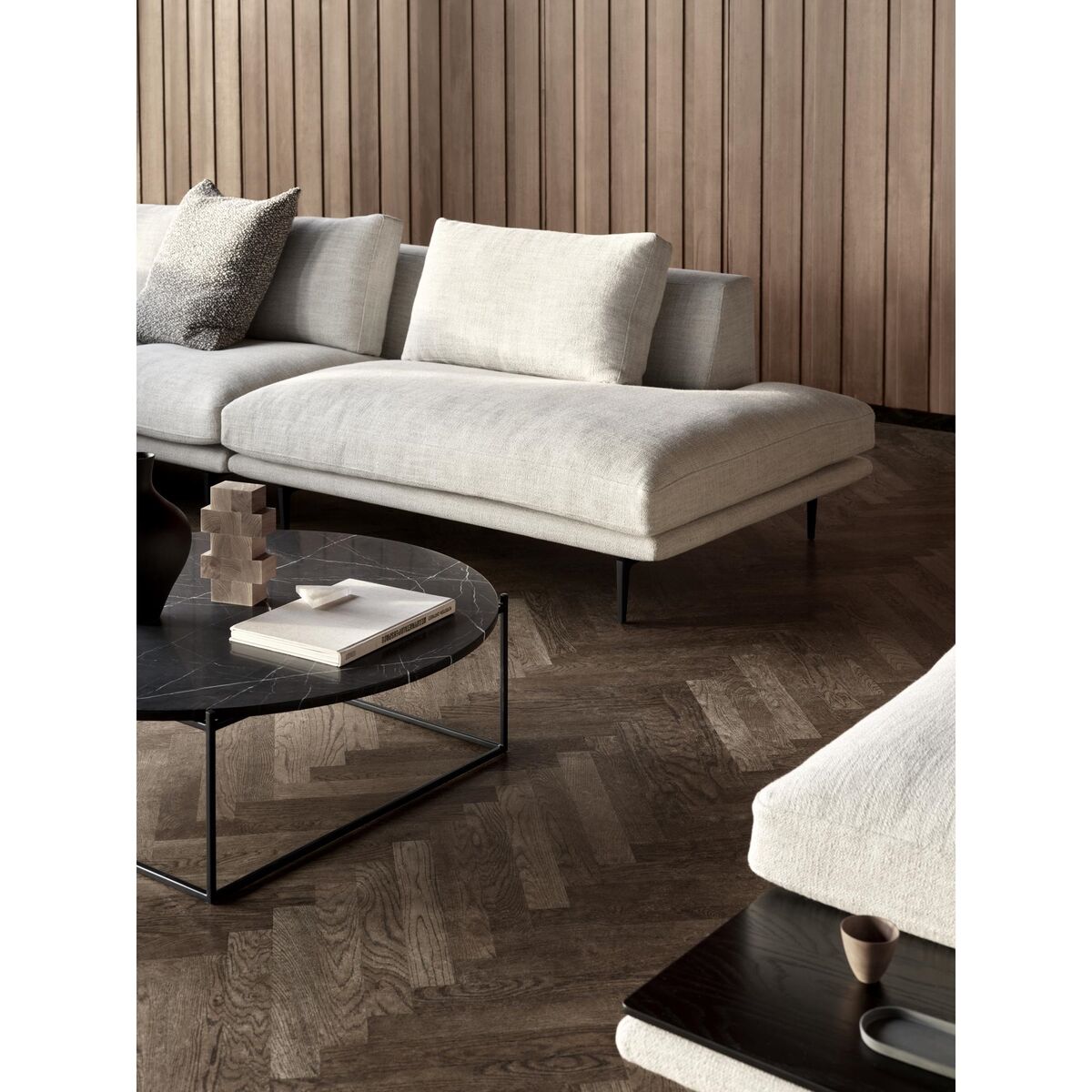 Circle Coffee Table Black