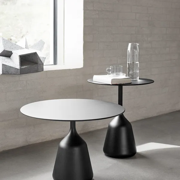 Coin Sidebord Høj Sort