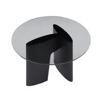 Glyph Sofabord Ø70 cm Sort