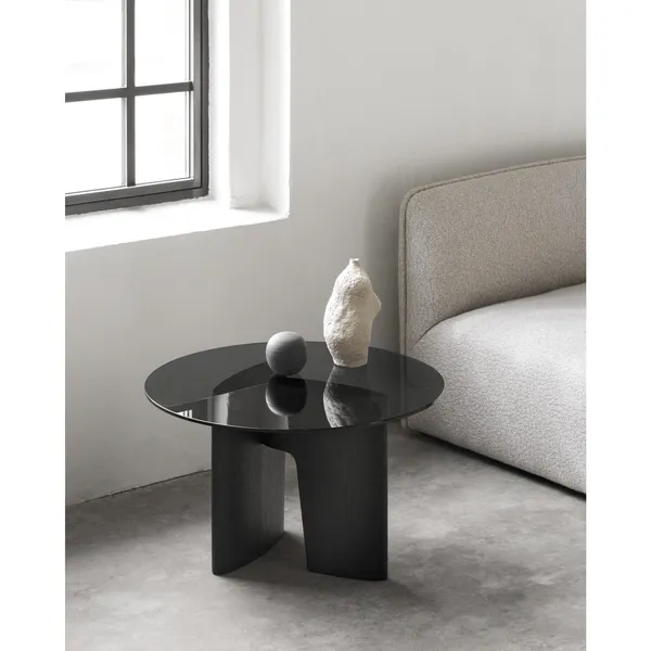 Glyph Sofabord Ø70 cm Sort