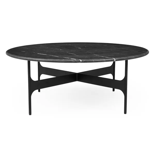 Mesa de Centro Floema Ø85 Negro