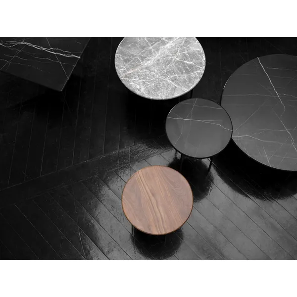 Mesa de Centro Floema Ø85 Negro