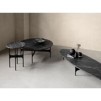 Mesa de Centro Floema Ø85 Negro