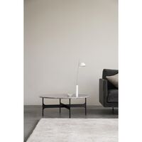 Floema Coffee Table Ø85 Gray Emperador Marble