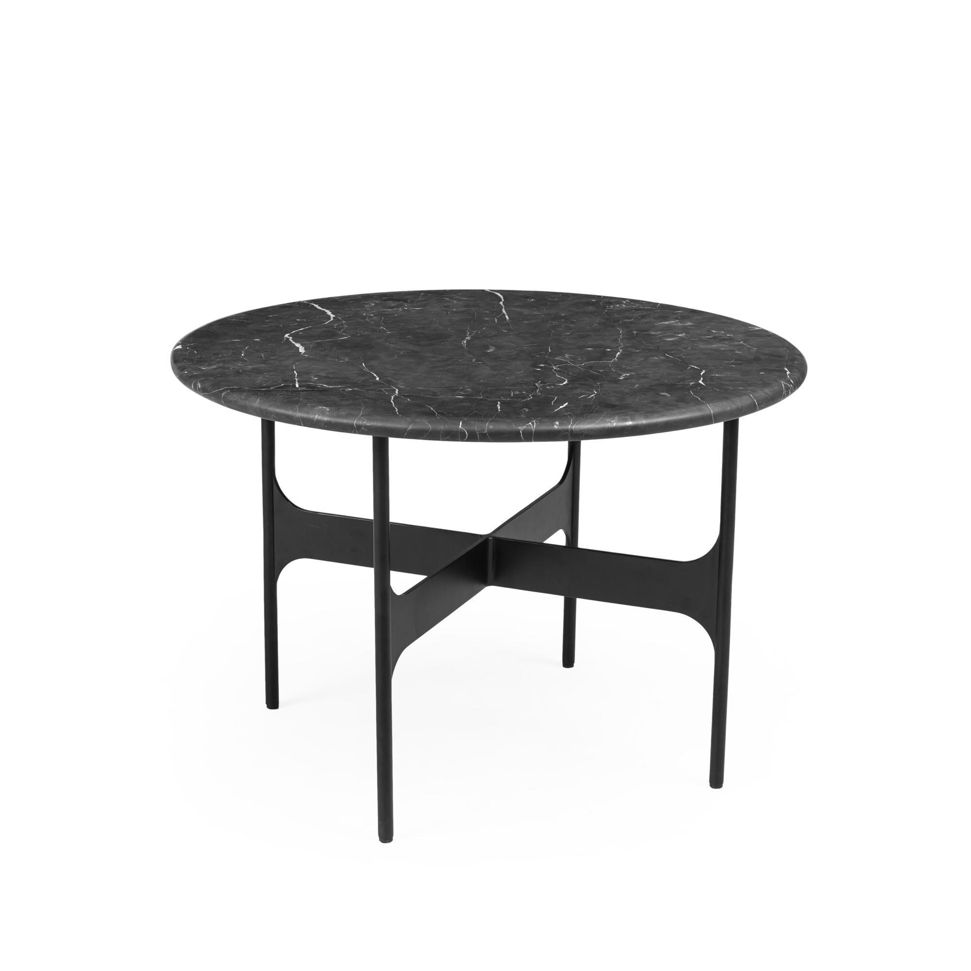Floema Sofabord 60 Sort Nero Marquina Marmor