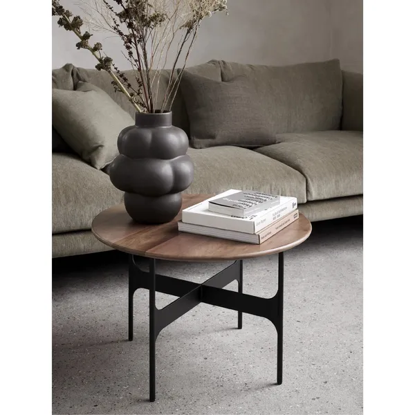 Mesa de Centro Floema Ø60 Negro