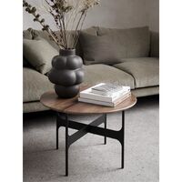 Mesa de Centro Floema Ø60 Negro
