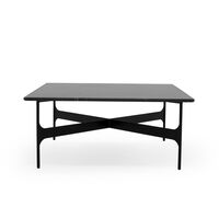 Floema Coffee Table 80x80 Black Nero Marquina Marble