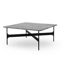 Floema Coffee Table 80x80 Gray Emperador Marble