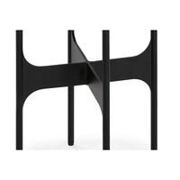 Floema Side Table Ø40 Black Nero Marquina Marble