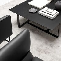 Root Coffee Table 114x90 Black
