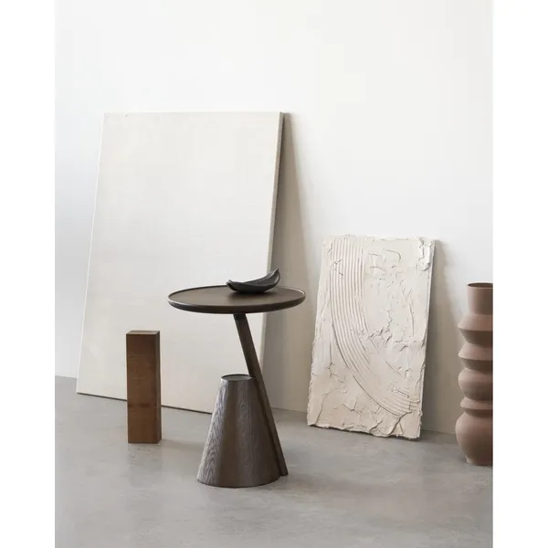 Mate Side Table Dark Brown
