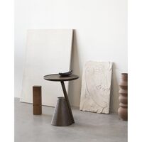 Mate Side Table Dark Brown
