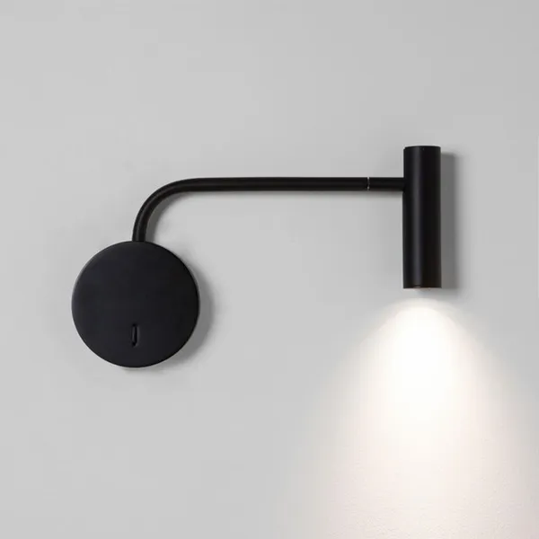 Enna Wall Lamp With LED Black
