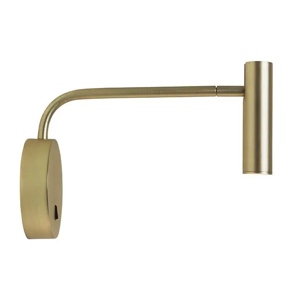 Enna Wall Lamp With LED Matt Gold