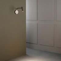 Enna Wall Lamp With LED Matt Gold