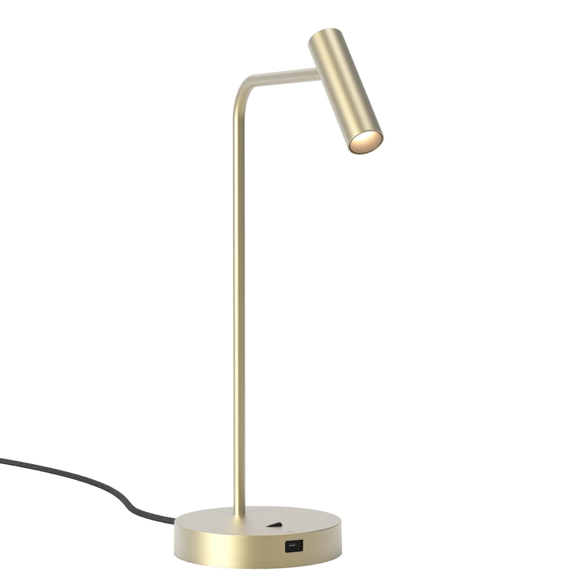Enna Bærbar Bordlampe Matt Gull