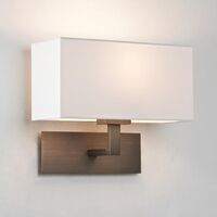 Park Lane Wandlamp Brons Wit