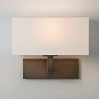 Park Lane Wandlamp Brons Wit