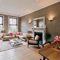 Park Lane Wandlamp Brons Wit