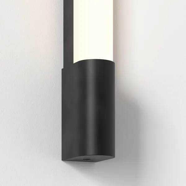 Palermo 600 Vegglampe Matt Sort