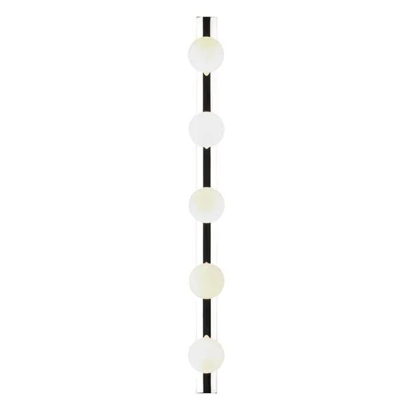 Cabaret 5 Ll Wall Lamp Polished Chrome