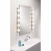 Cabaret 5 Ll Wall Lamp Polished Chrome