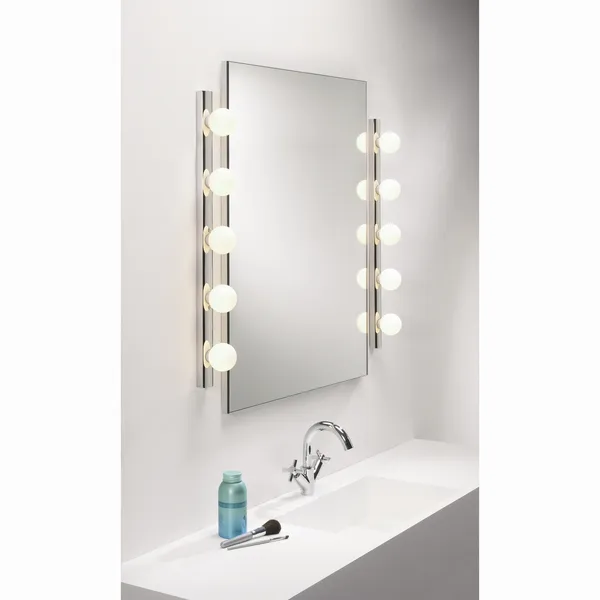 Cabaret 5 Ll Wall Lamp Polished Chrome