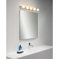 Cabaret 5 Ll Wall Lamp Polished Chrome