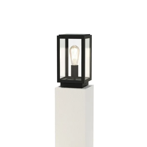 Homefield Pedestal Table Lamp Black