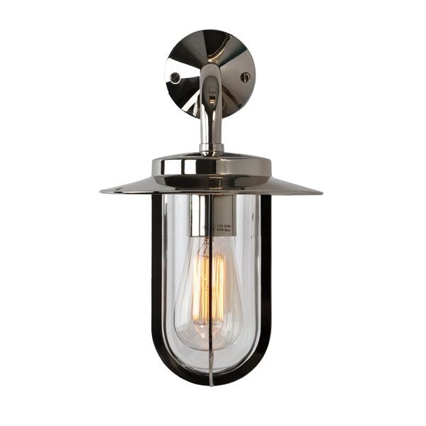 Montparnasse V&auml;gglampa Polerad Nickel