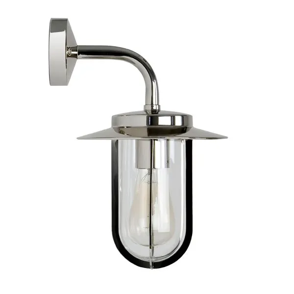 Montparnasse Wandlampe, Poliertes Nickel