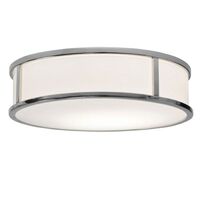 Mashiko 300 Round Ceiling Light Chrome