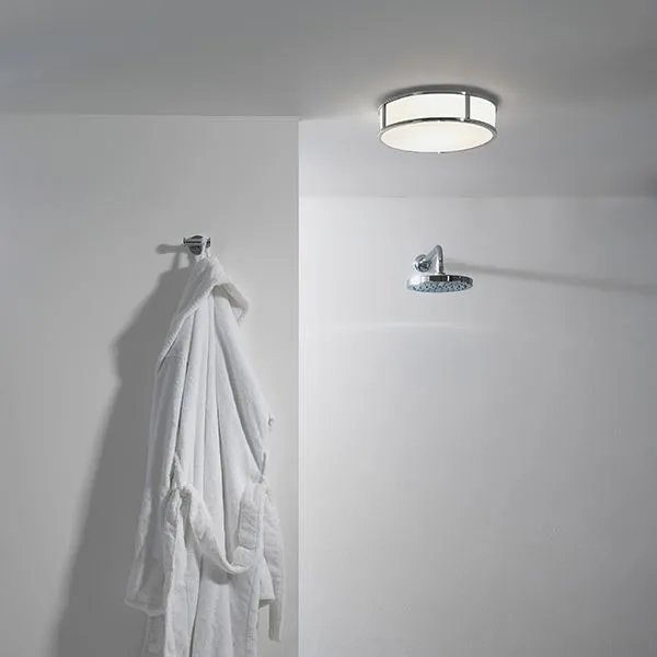 Mashiko 300 Round Ceiling Light Chrome